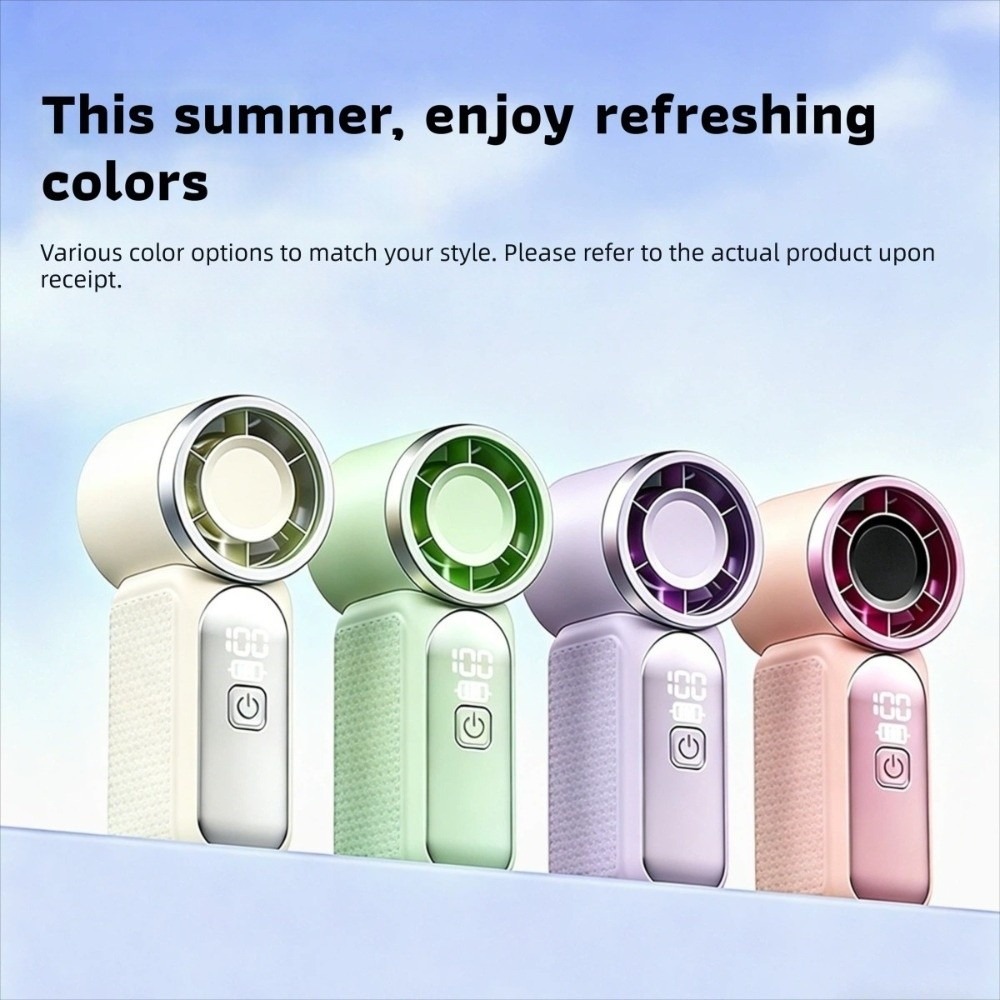 Usb Fan Silent - High Speed Mini Handheld Fan LED