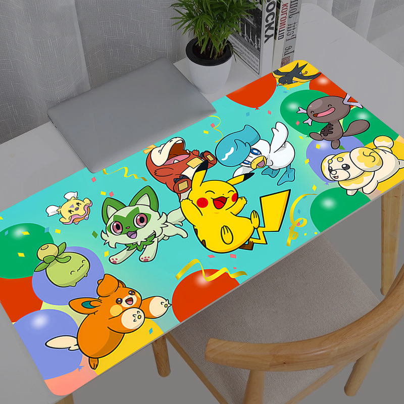 Tech Accessories Desk - Mouse Pad Rubber Table Pokemon Pikachu