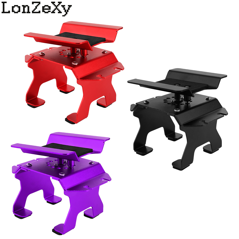 Tech Accessories Holder - Aluminum Dual-Bearing Repair Work Stand Tool
