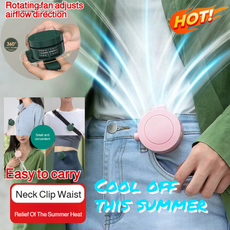 Usb Fan Silent - 2-in-1 USB Clip Fan Mini Portable