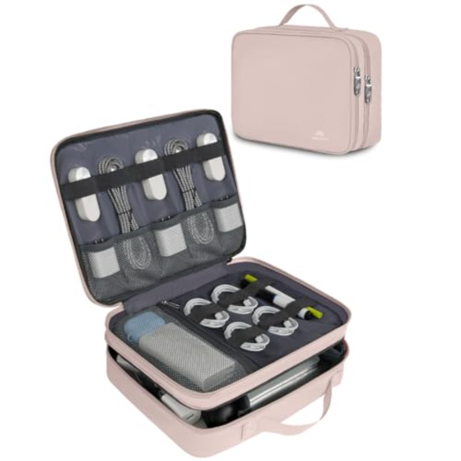 Tech Accessories Travel - Travel Cord Organizer for Women Large