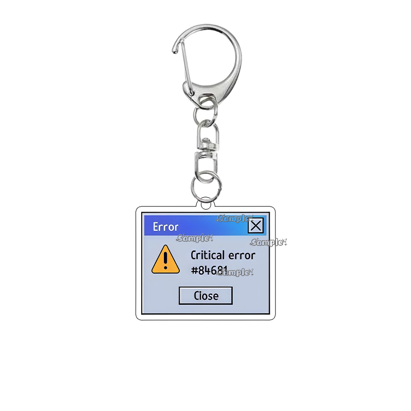Creative  Acrylic Keychain Ret - đánh giá và giá Tech Keychain Accessories