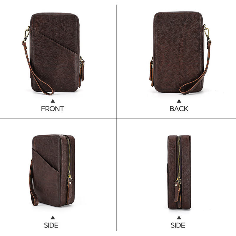 Vintage Brown Genuine Cowhide  - đánh giá và giá Tech Accessories Travel