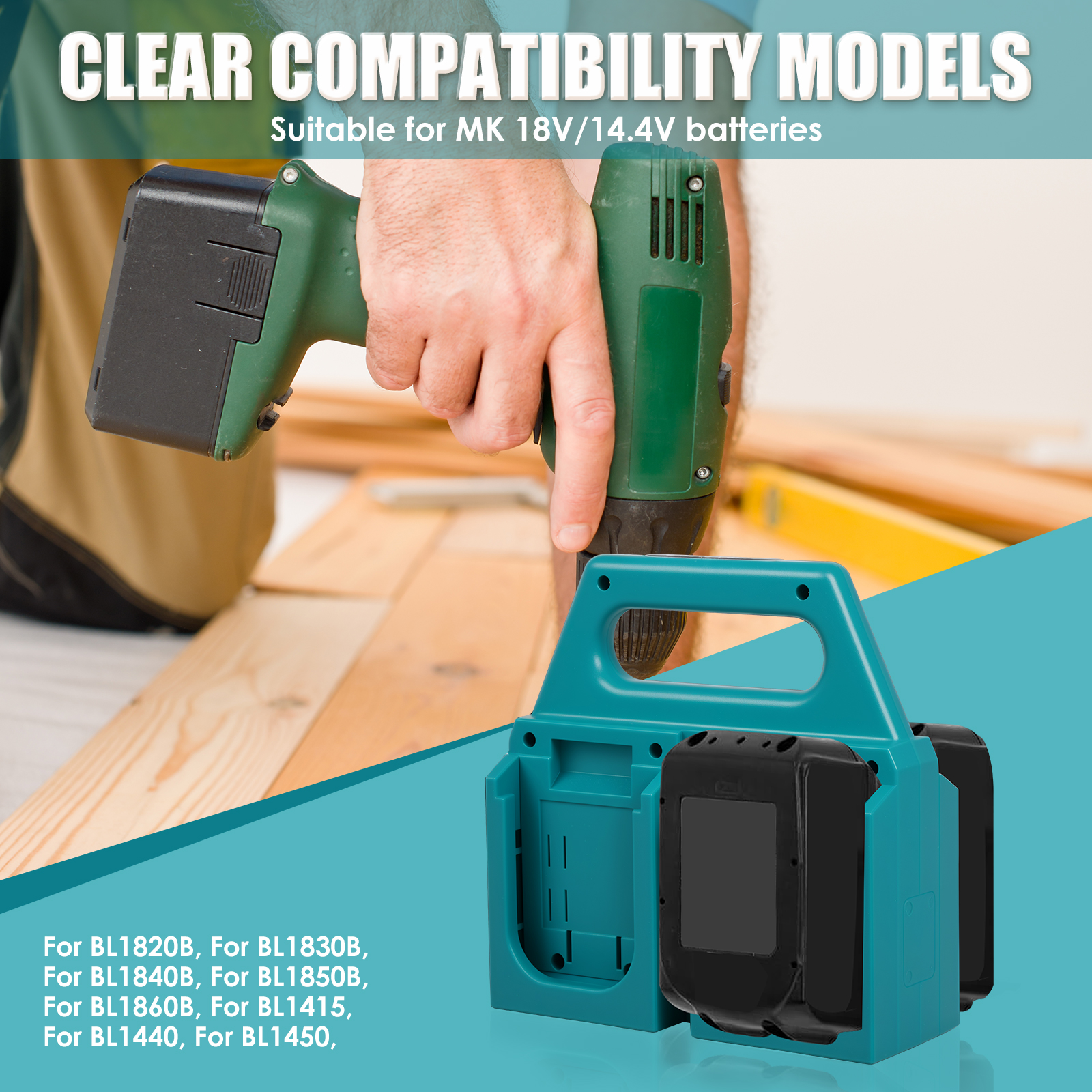 4-Slot Battery Organizer For M - đánh giá và giá Tech Accessories Holder