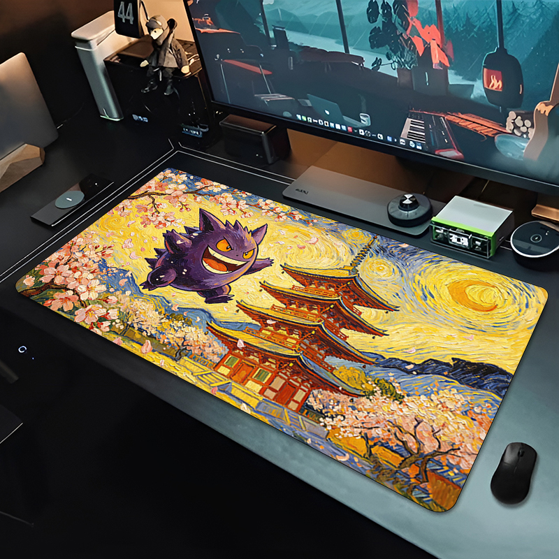 Anime Mouse Pad Pokemon Gengar - đánh giá và giá Tech Accessories Desk