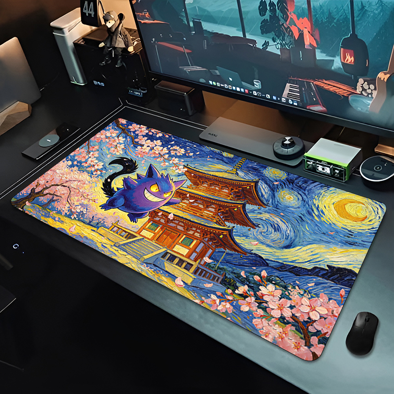 Anime Mouse Pad Pokemon Gengar - đánh giá và giá Tech Accessories Desk