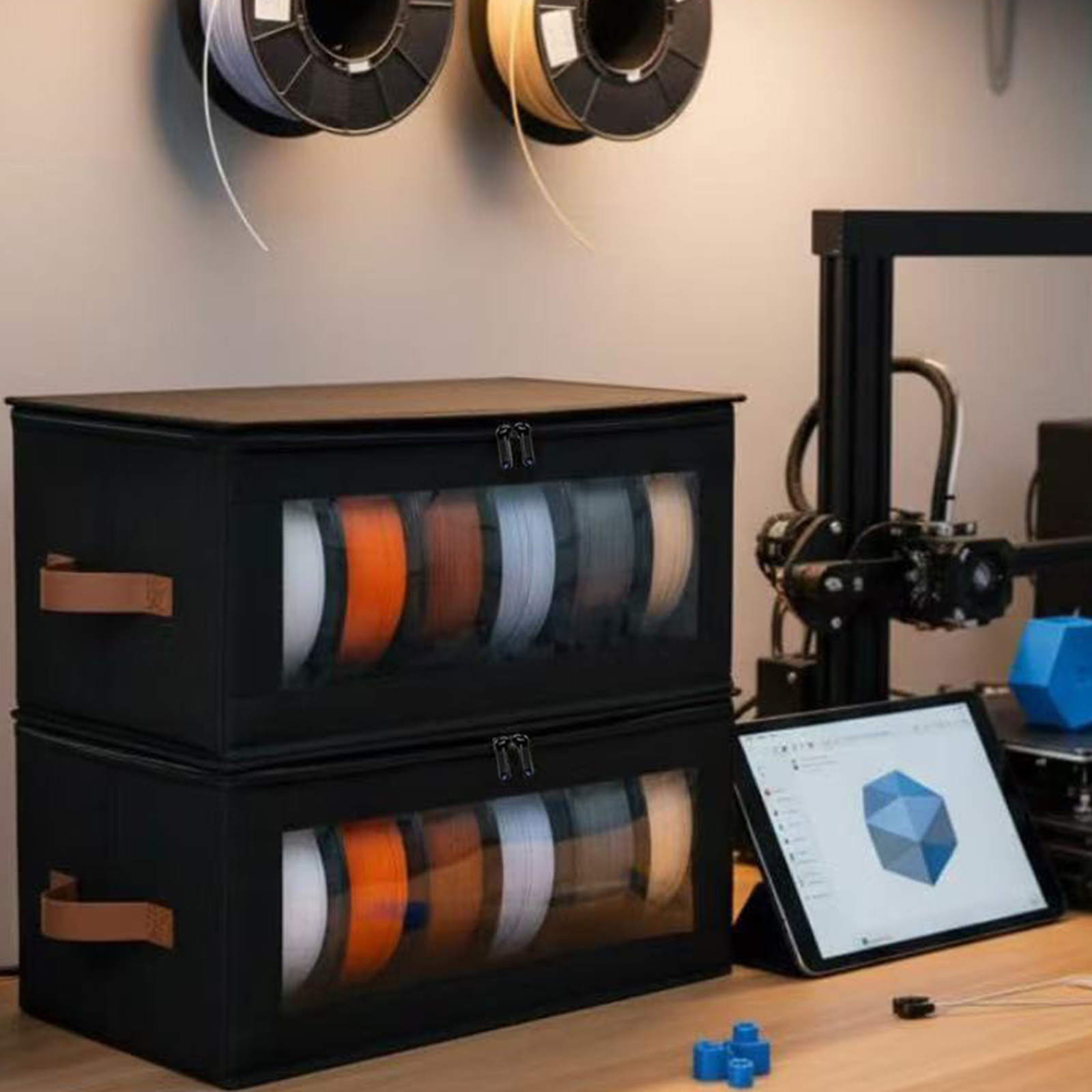 1-10X 3D Printer Filament Stor - đánh giá và giá Tech Accessories Holder