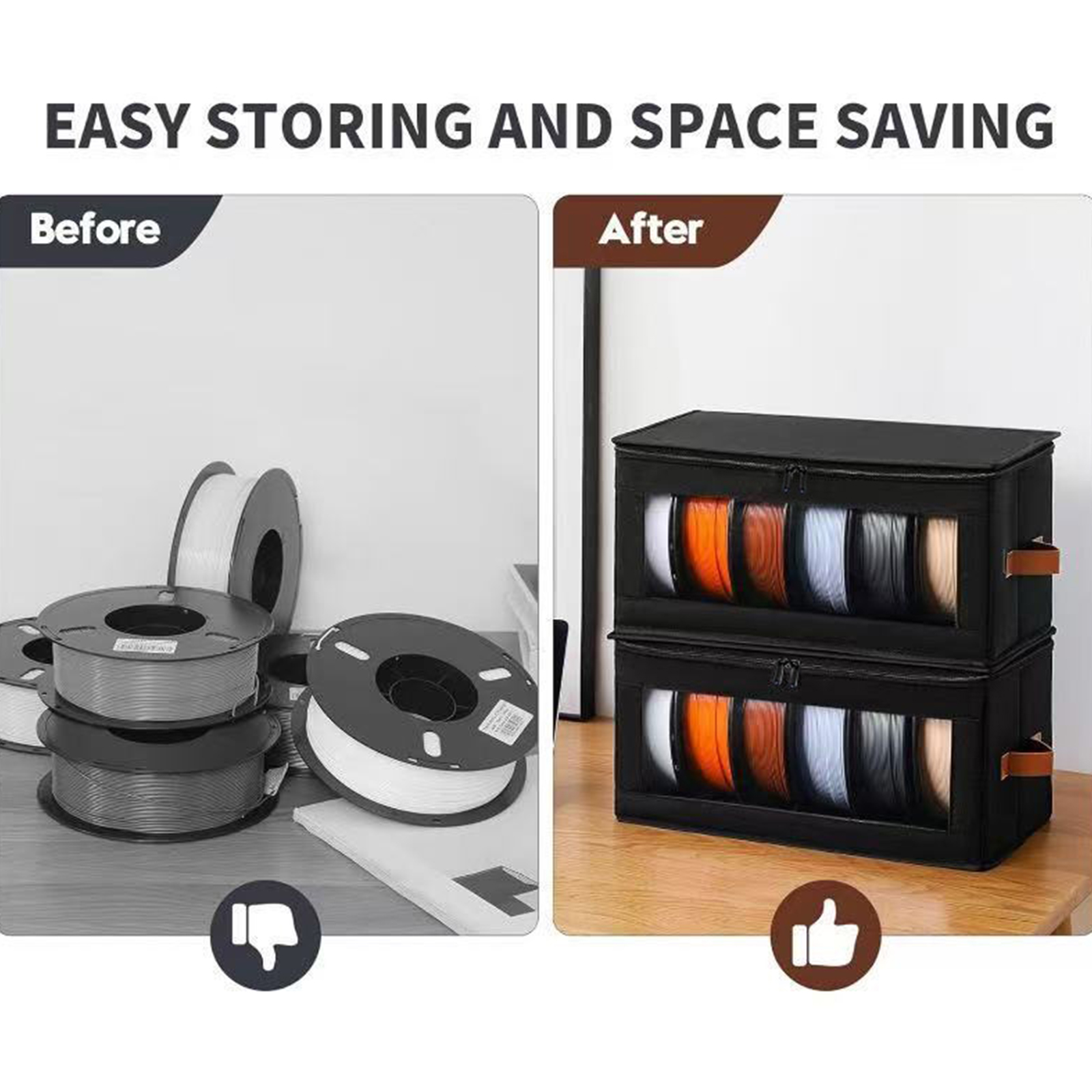 1-10X 3D Printer Filament Stor - đánh giá và giá Tech Accessories Holder
