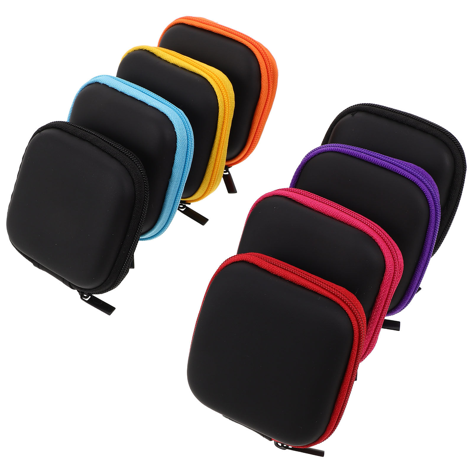 8Pcs Earbud Case Portable Eva  - đánh giá và giá Cable Organizer Bag