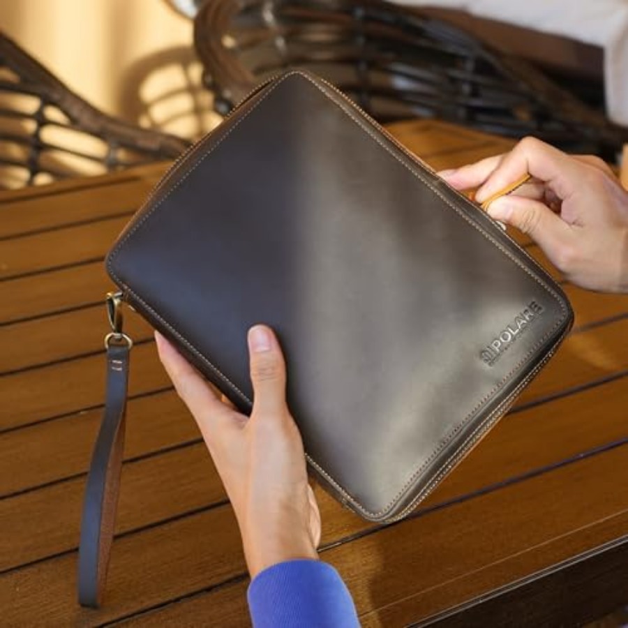 Polare Full Grain Leather Trav - đánh giá và giá Tech Accessories Travel