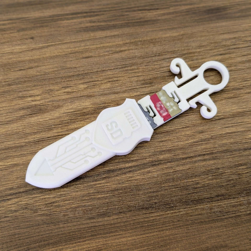 Sword Shaped SD Card Storage C - đánh giá và giá Tech Keychain Accessories