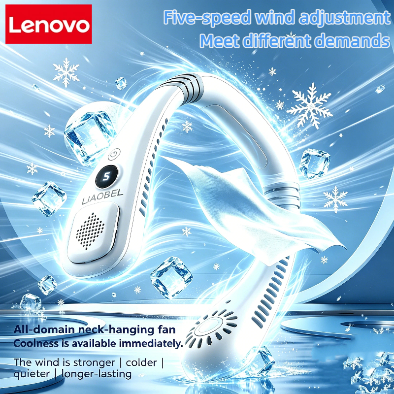 Lenovo Neck Bladeless Fan Mini - đánh giá và giá Usb Fan Silent