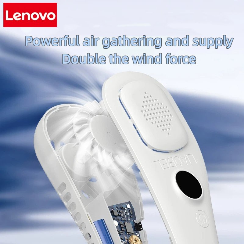 Lenovo Neck Bladeless Fan Mini - đánh giá và giá Usb Fan Silent