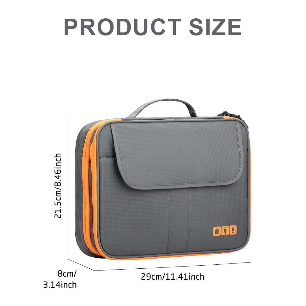 Large Capacity Tech Organizer  - đánh giá và giá Tech Accessories Travel