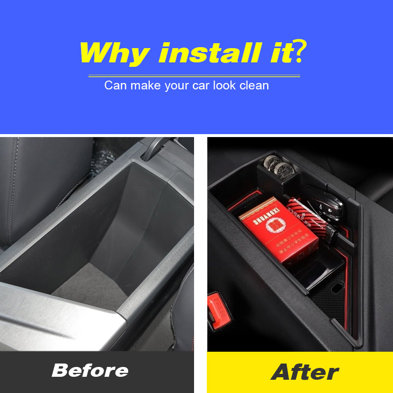 Car Armrest Parts Storage Box  - đánh giá và giá Tech Car Accessories