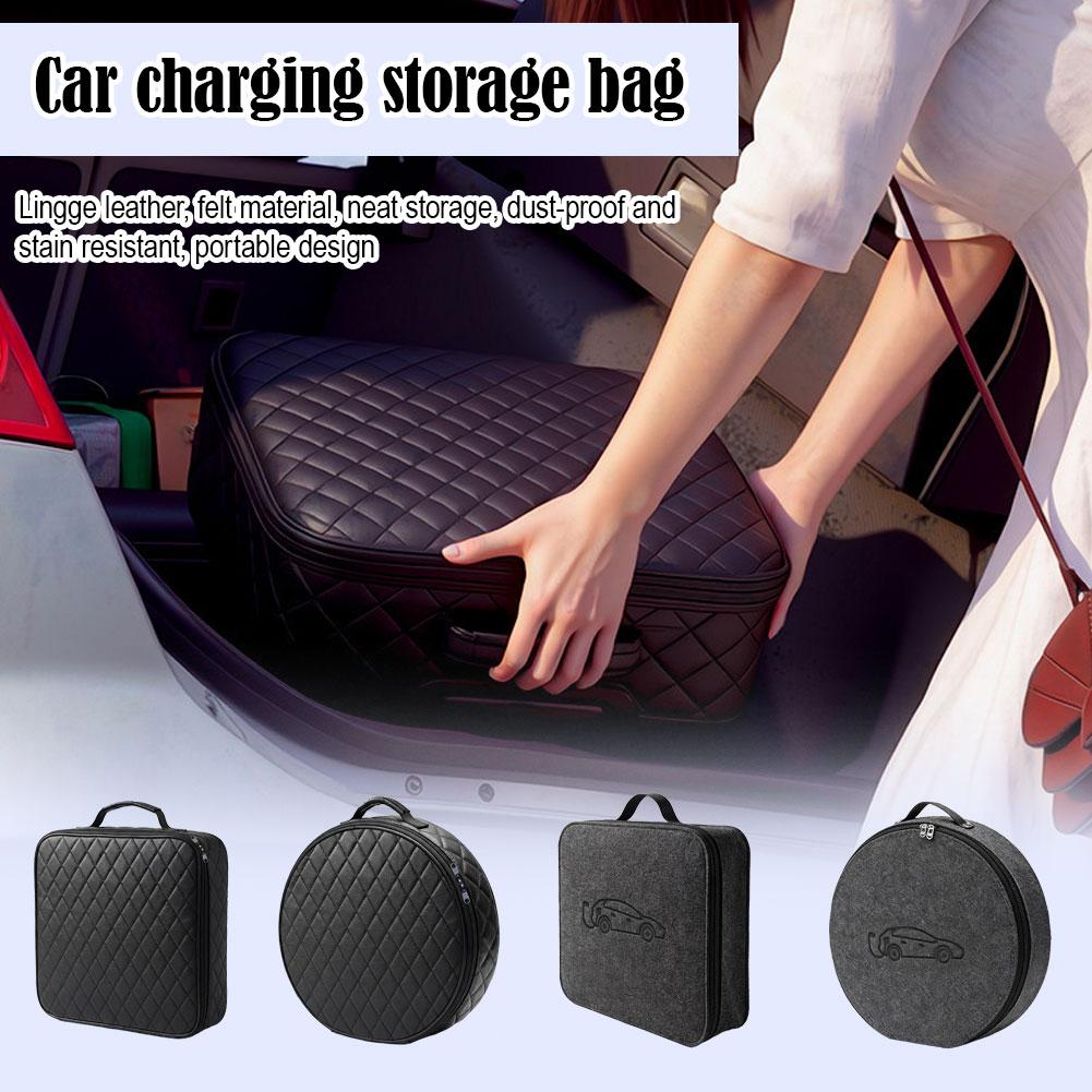 Portable EV Car Charging Cable - đánh giá và giá Cable Organizer Bag