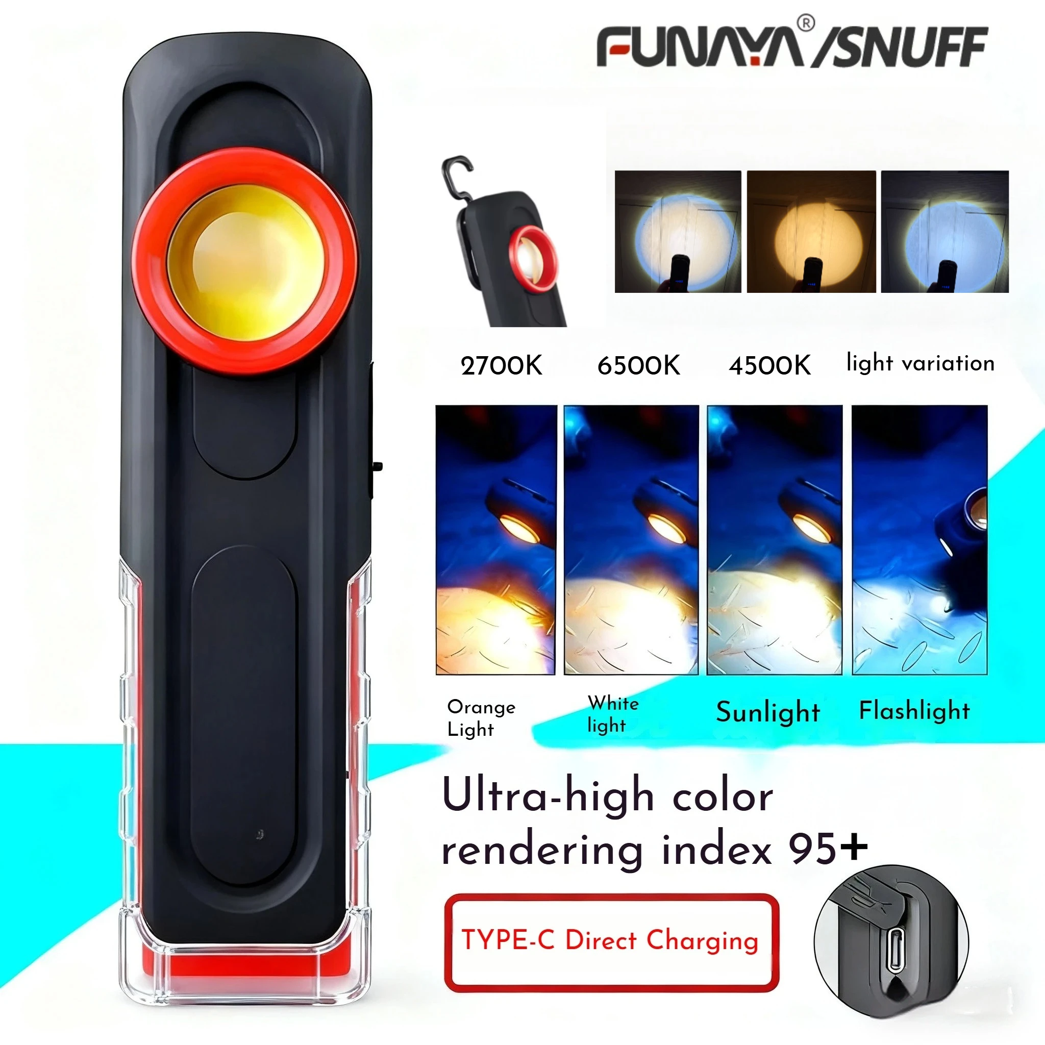 FUNAYA Portable Flashlight Car - đánh giá và giá Tech Car Accessories