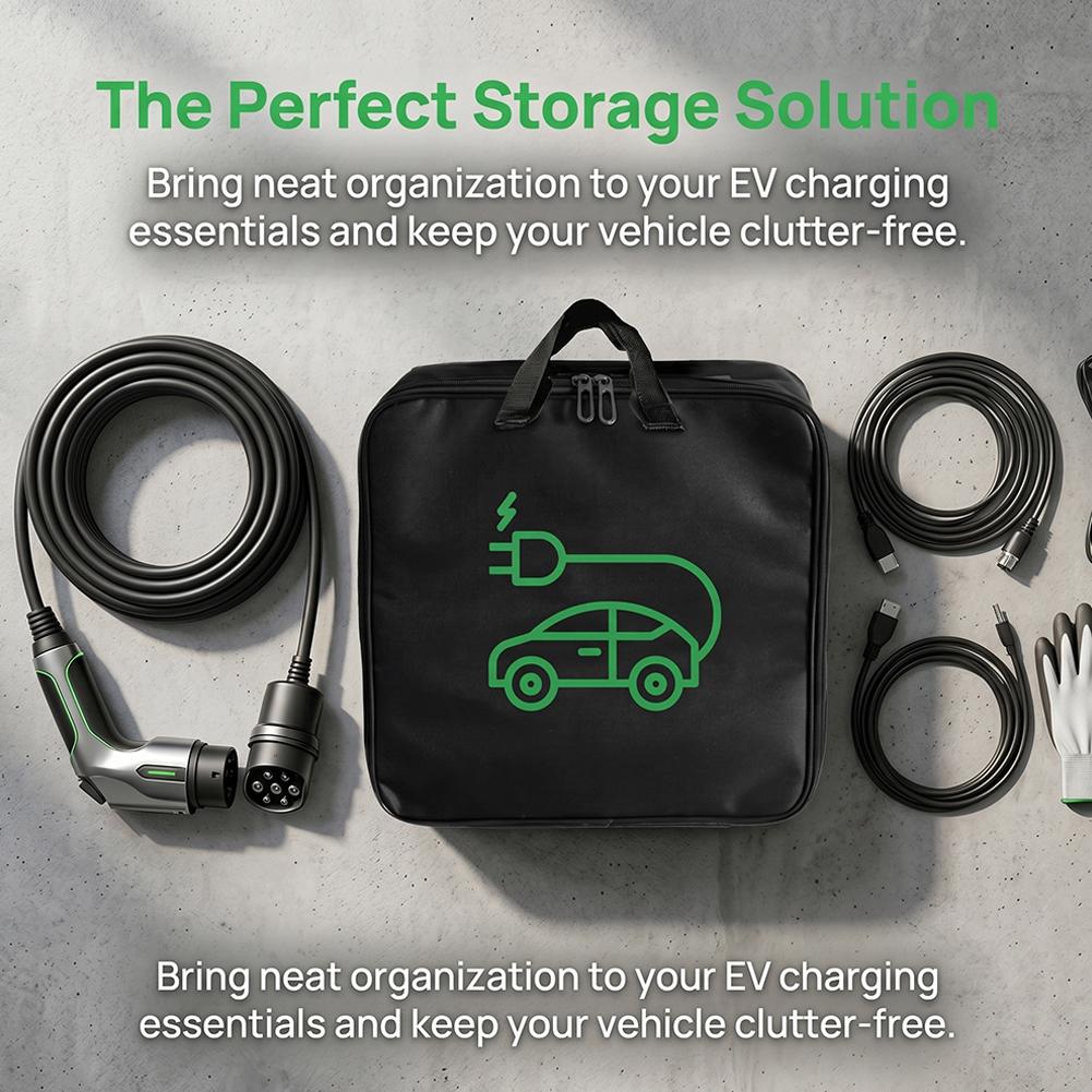 1Pc New Electric Car Charger S - đánh giá và giá Cable Organizer Bag