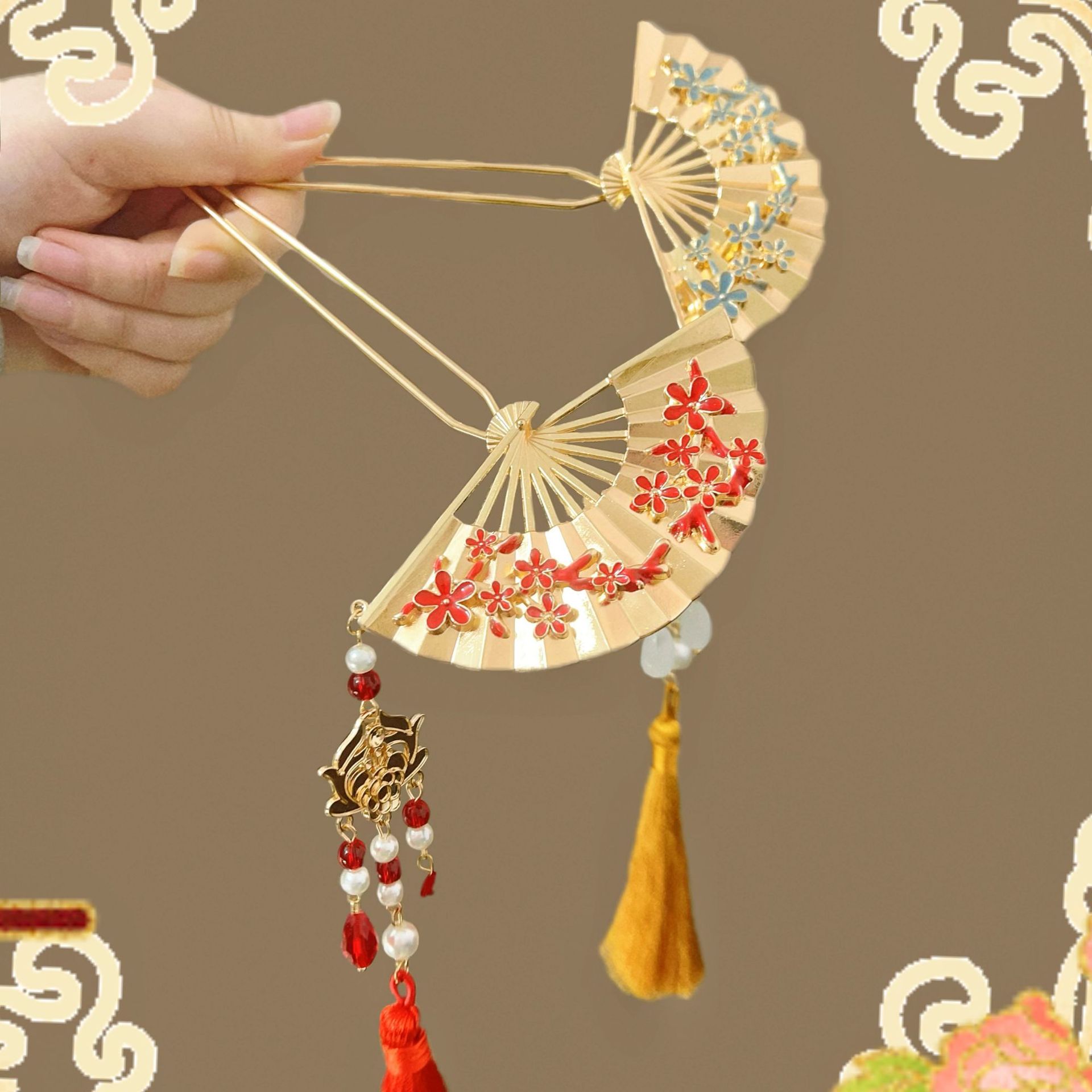 New Chinese style national fan - đánh giá và giá Tech Accessories Women