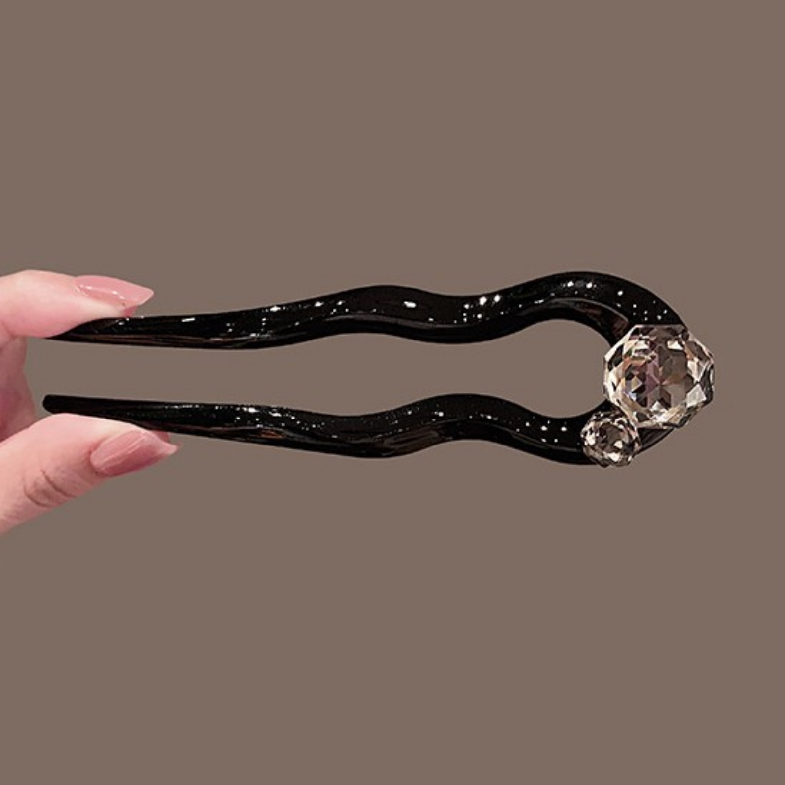 1PC Crystal Hair Fork,Black El - đánh giá và giá Tech Accessories Women