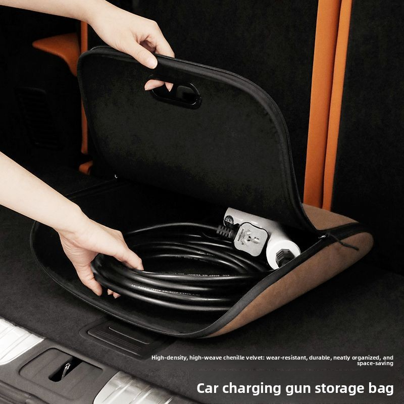 New energy vehicle charging gu - đánh giá và giá Cable Organizer Bag