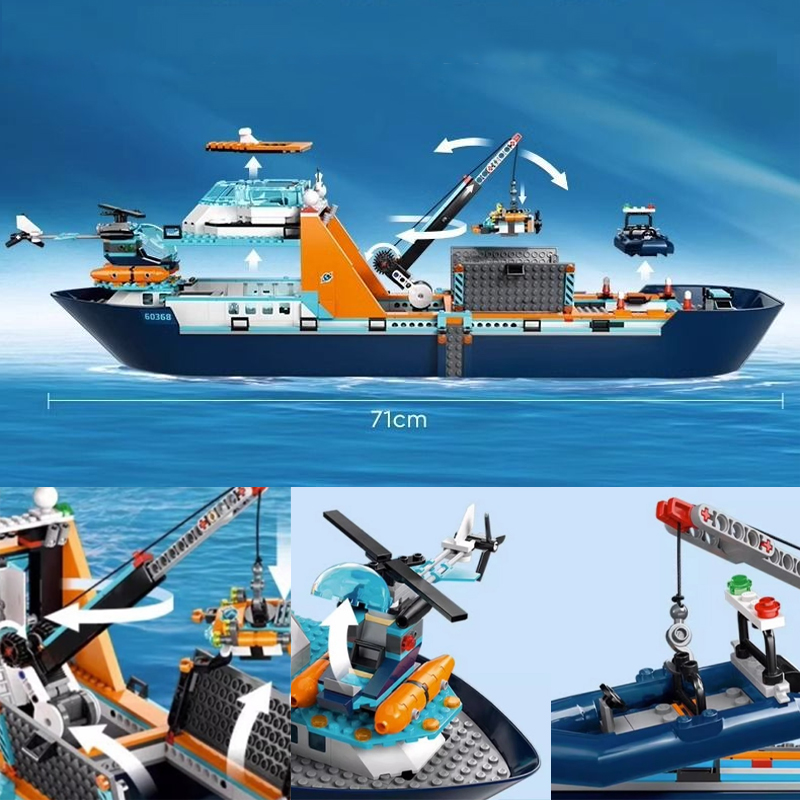 MOC City Deep Sea Exploration  - đánh giá và giá Tech Diving Accessories