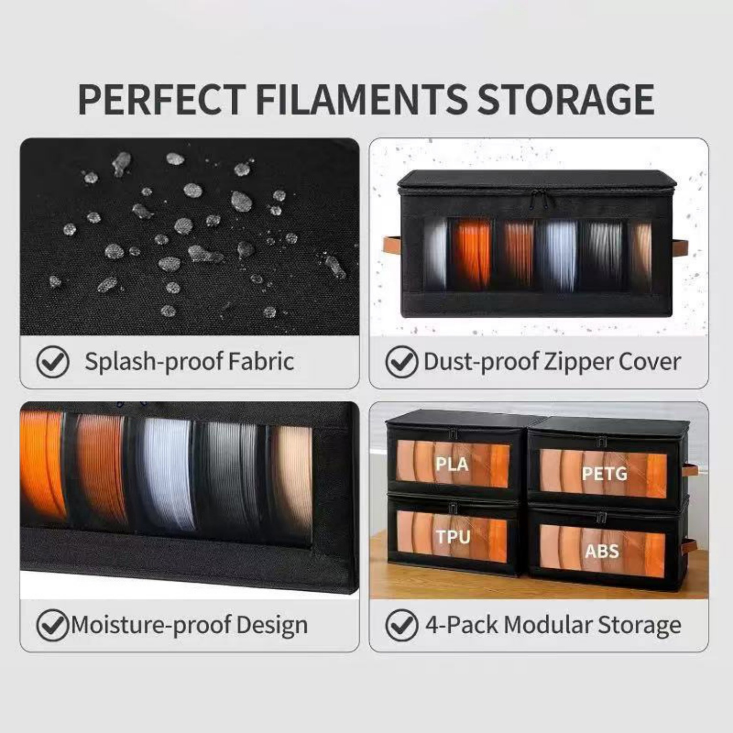 1/2/4pcs 3D Printer Filament S - đánh giá và giá Tech Accessories Holder