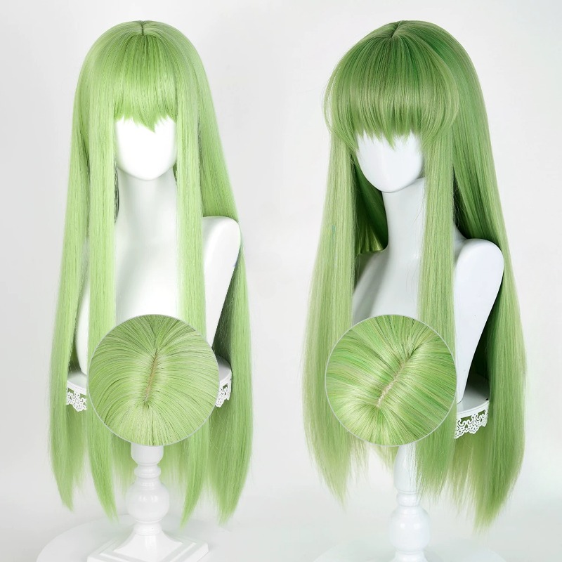 Anime CC Cosplay Green Wig Lon - đánh giá và giá Tech Accessories Women