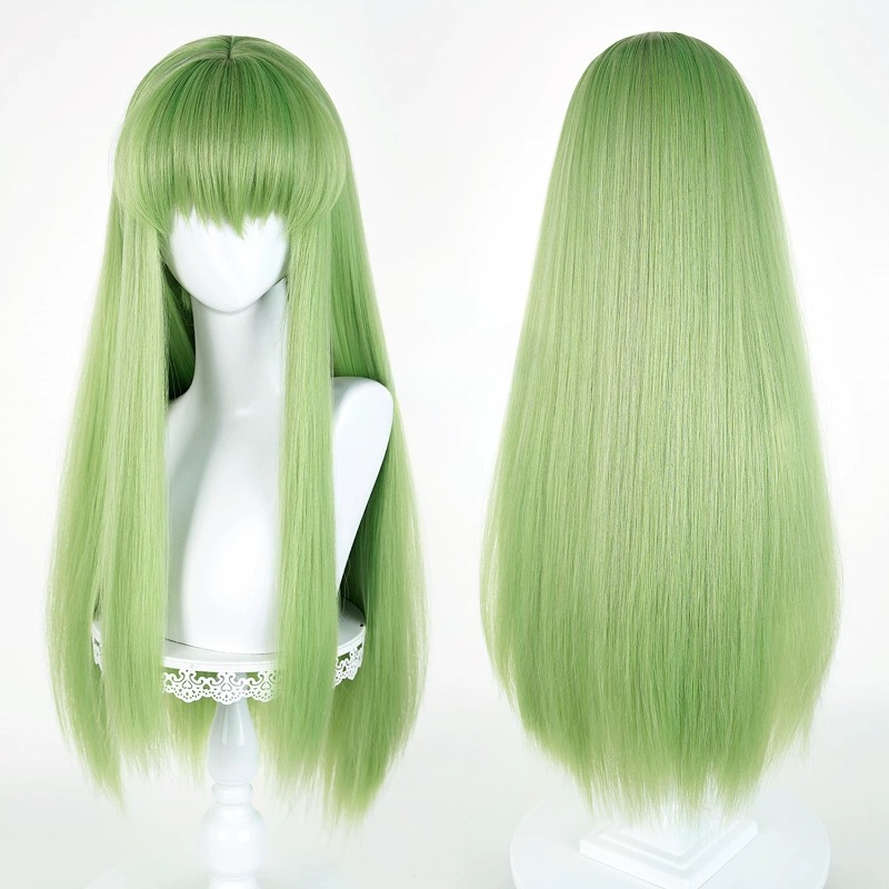 Anime CC Cosplay Green Wig Lon - đánh giá và giá Tech Accessories Women