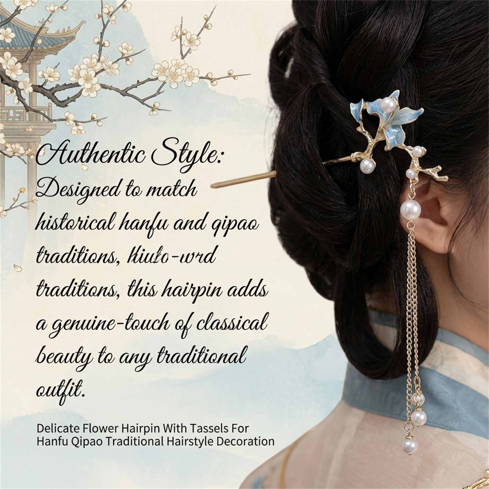 New Chinese Style Antique Hair - đánh giá và giá Tech Accessories Women