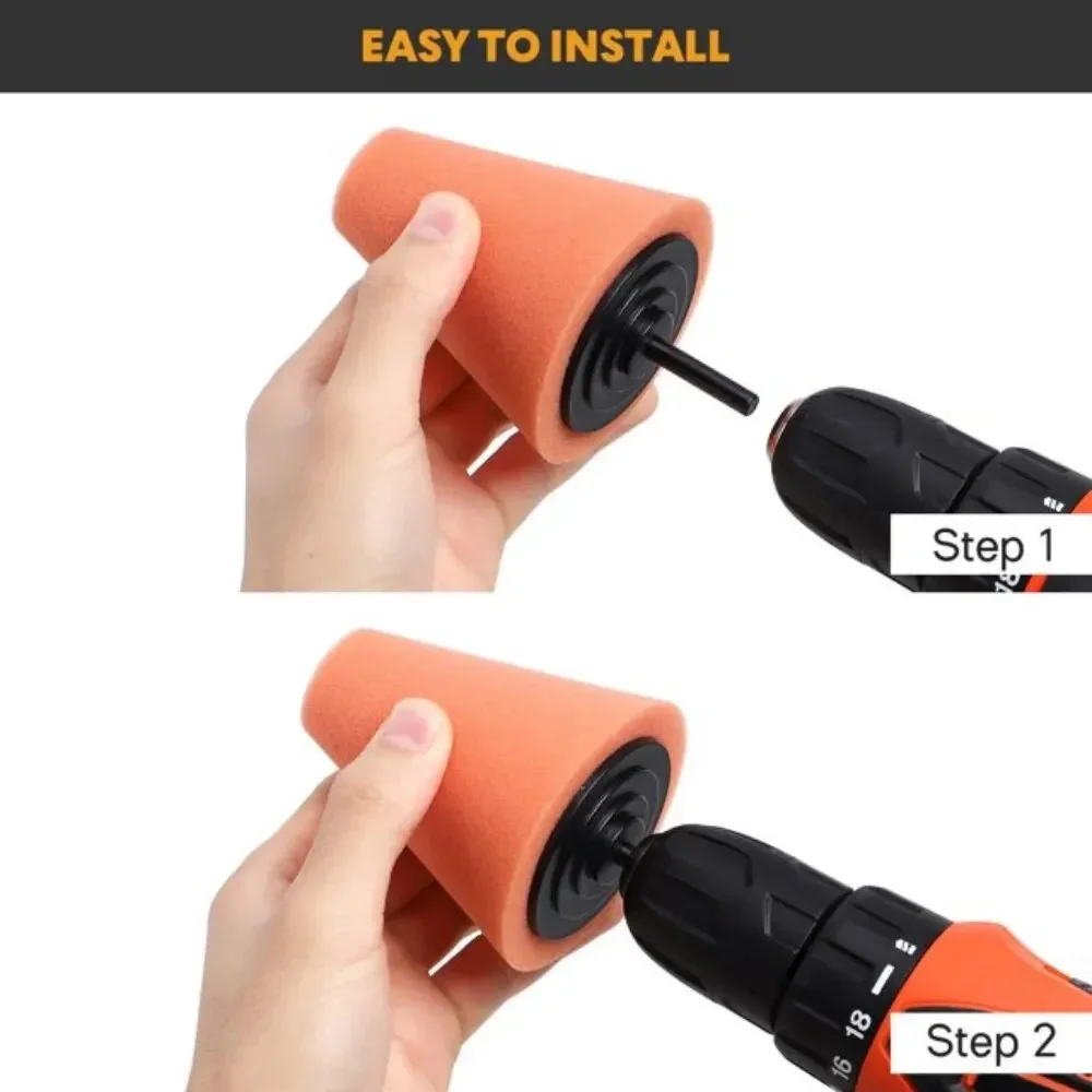 Car Drill Polishing Sponge Pad - đánh giá và giá Tech Car Accessories
