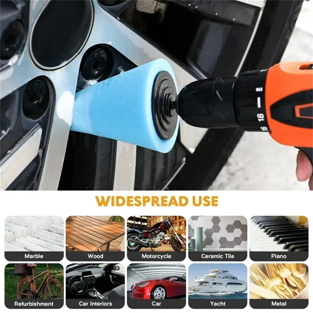 Car Drill Polishing Sponge Pad - đánh giá và giá Tech Car Accessories