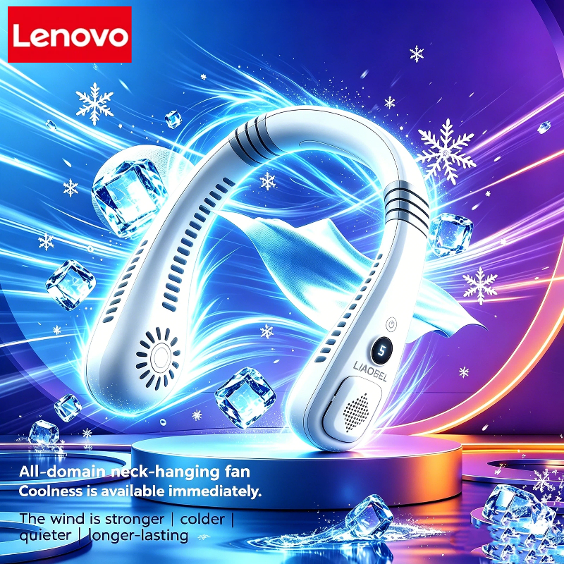 Lenovo Neck Bladeless Fan Mini - đánh giá và giá Usb Fan Silent