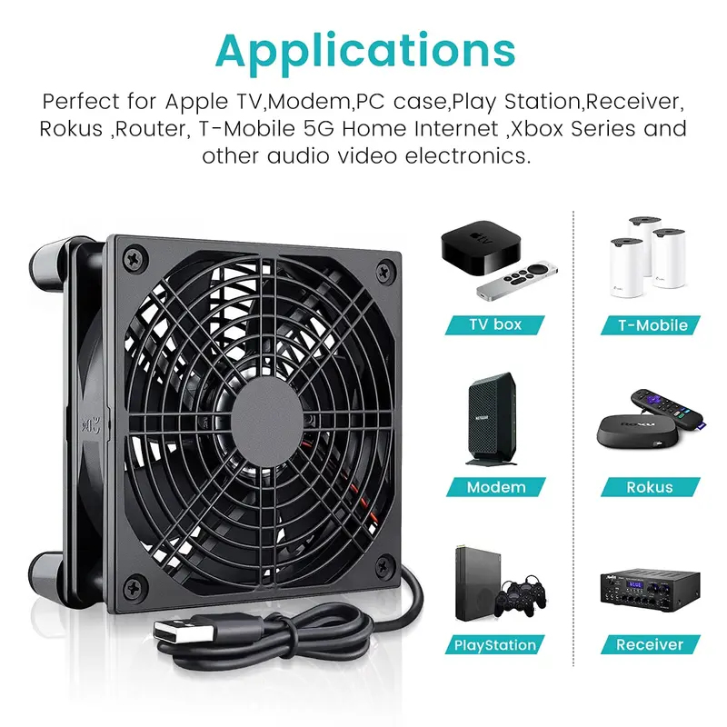 USB Powered Computer PC Case F - đánh giá và giá Usb Fan Silent