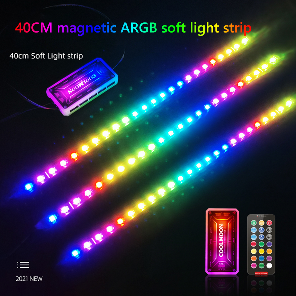 COOLMOON CM-LS40 5V ARGB PC Ca - đánh giá và giá Tech Accessories Pc