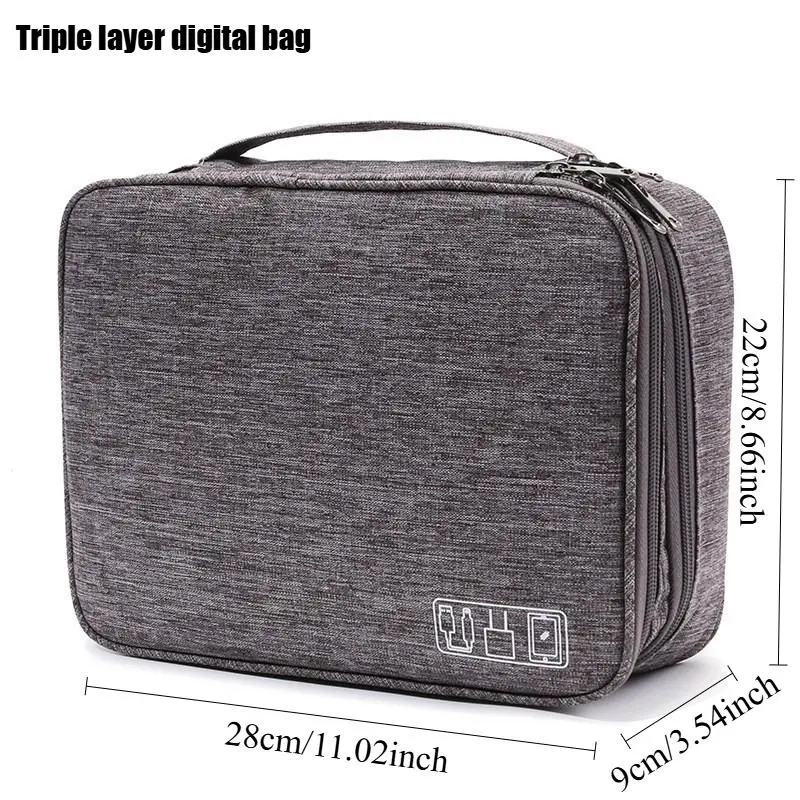 Tame Your Cable Chaos: Compact - đánh giá và giá Cable Organizer Bag