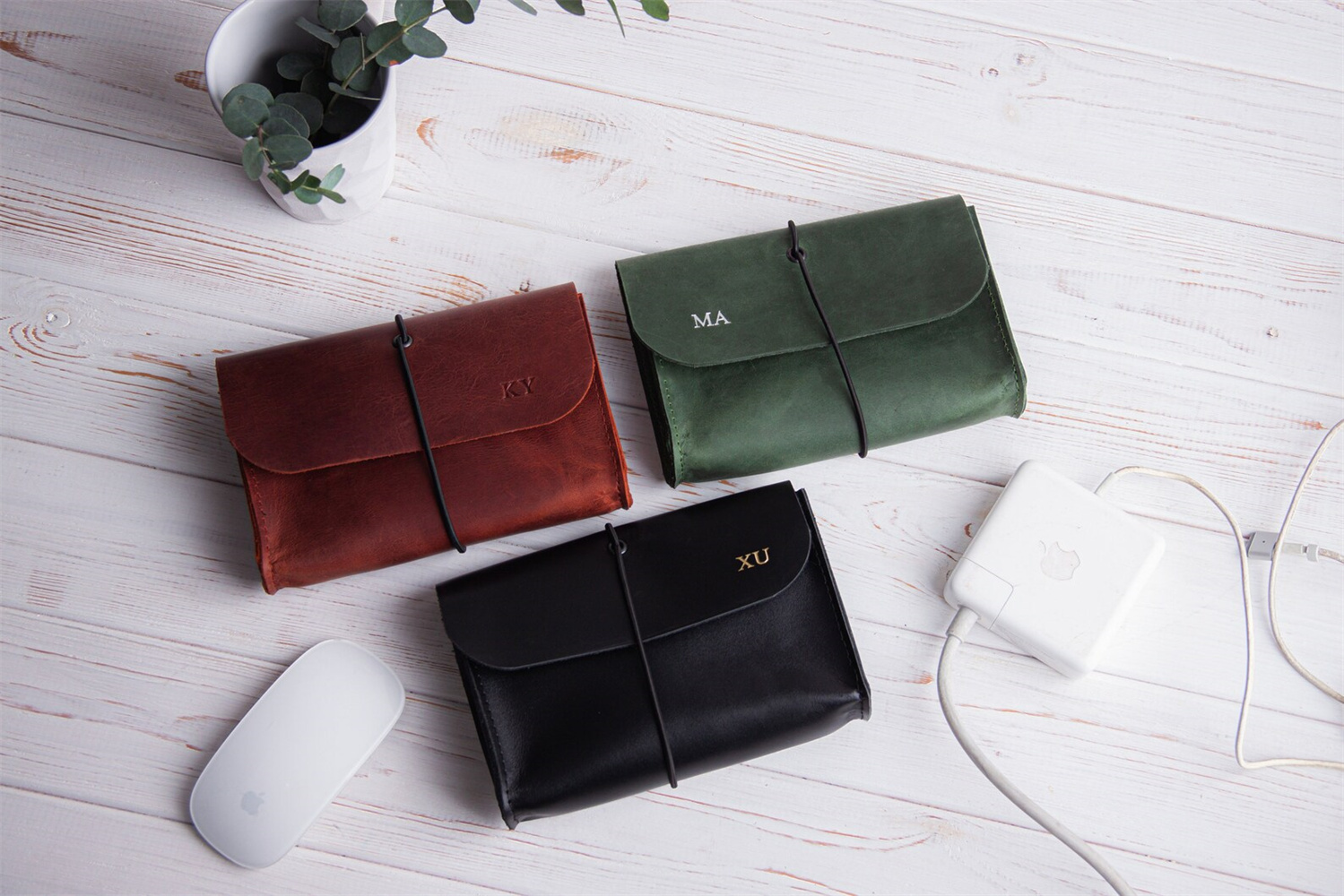 Genuine Leather MacBook Mouse  - đánh giá và giá Tech Accessories Travel